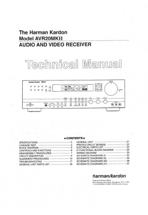 Model AVR-20MKII